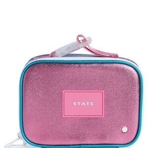 STATE Vibrant Purple and Pink And Blue Rogers Lunchbox
